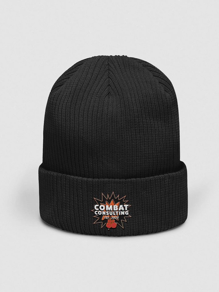 Combat Consulting Ribbed Beanie product image (1)