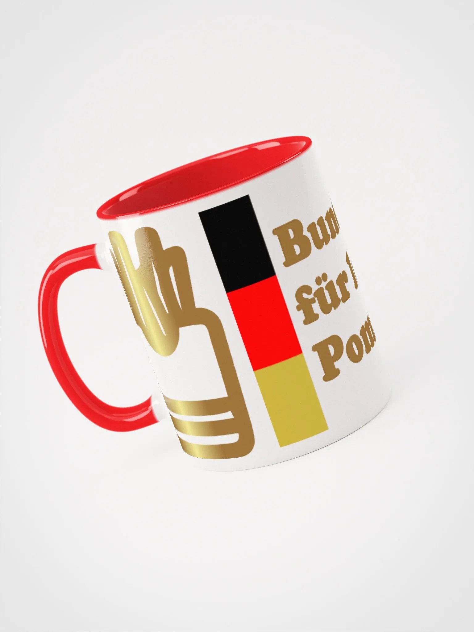 Becher Rot Weiß product image (3)