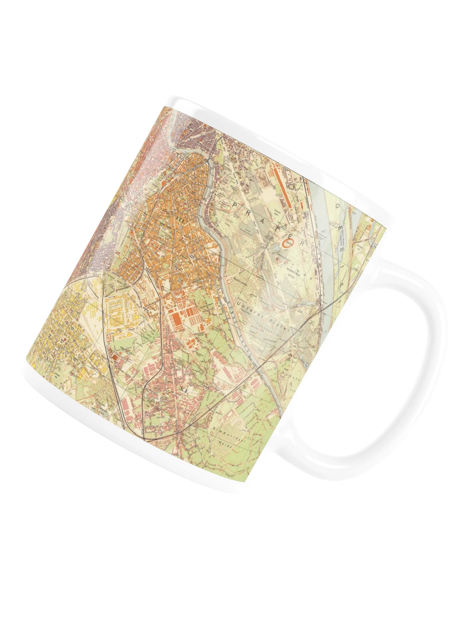 The Vienna City Map Mug product image (6)