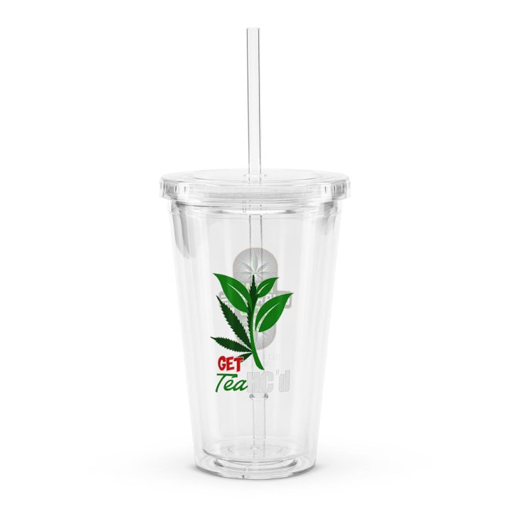 16oz Clear Tumbler HQ/Get THC'd product image (1)