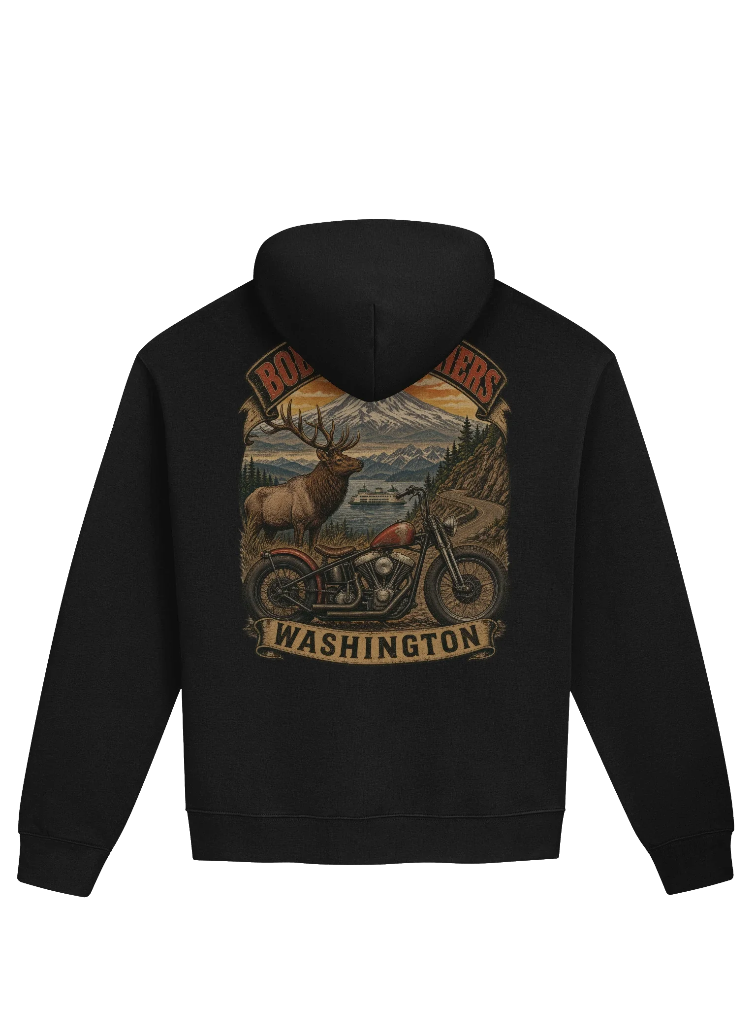 Bobber Brothers - Washington Hoodie