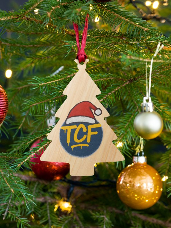TCF Graffiti Logo Christmas Ornament product image (1)