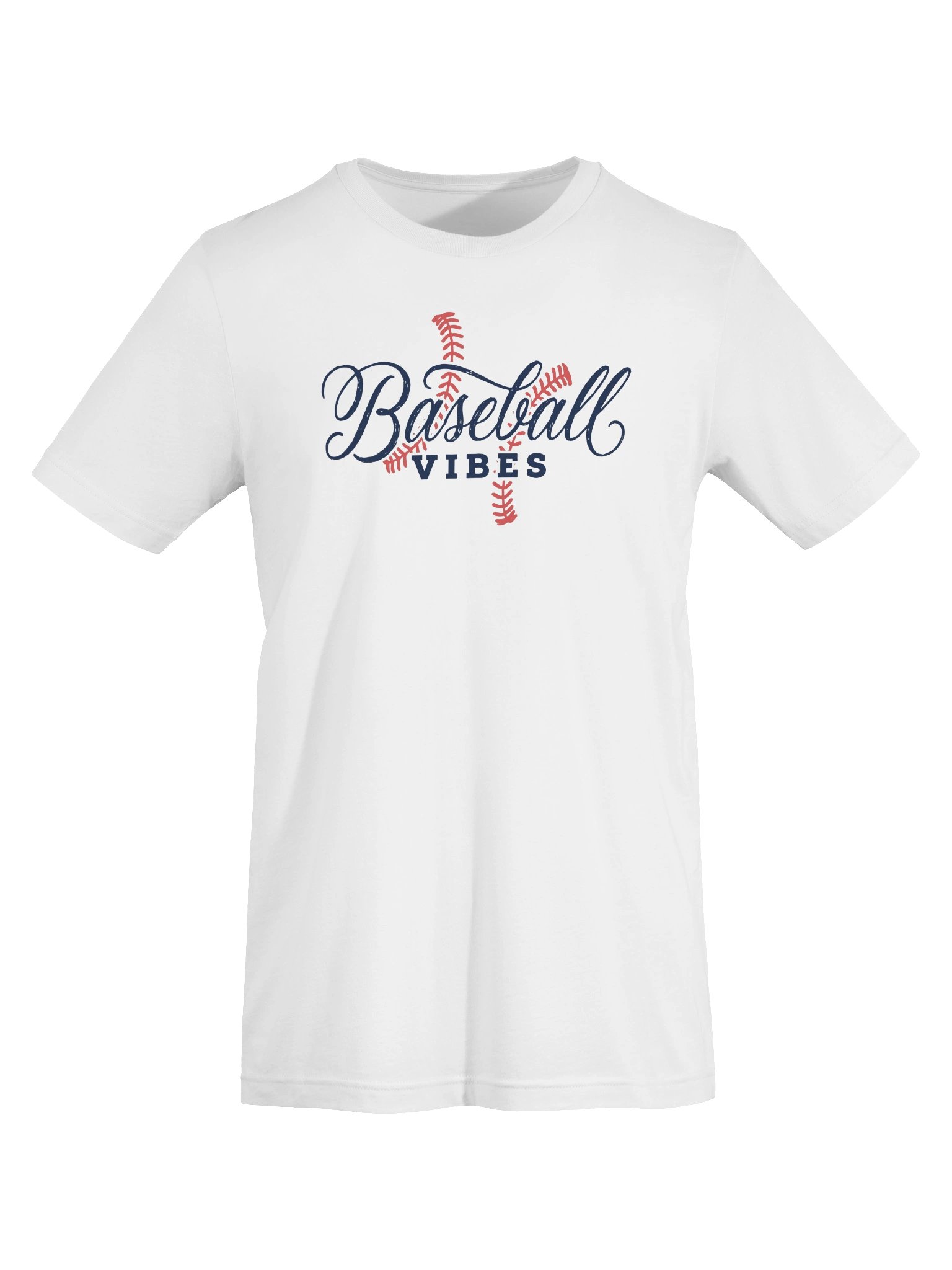 ⚾ Baseball Vibes T-Shirt | Baseball Season Game Day Tee ❤️💙 product image (5)
