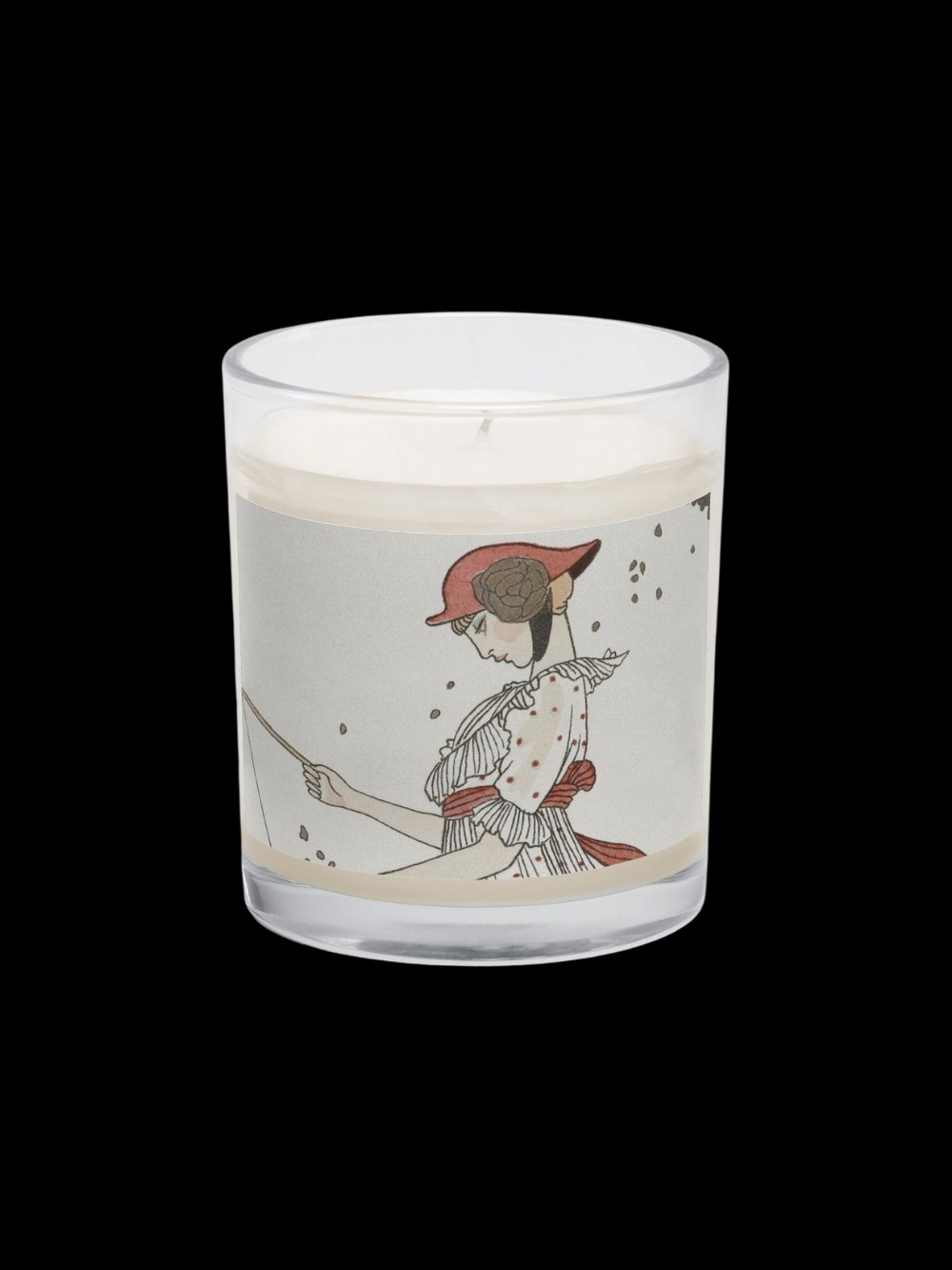 Costumes. Soy Wax Candle In A Clear Glass Jar. product image (2)