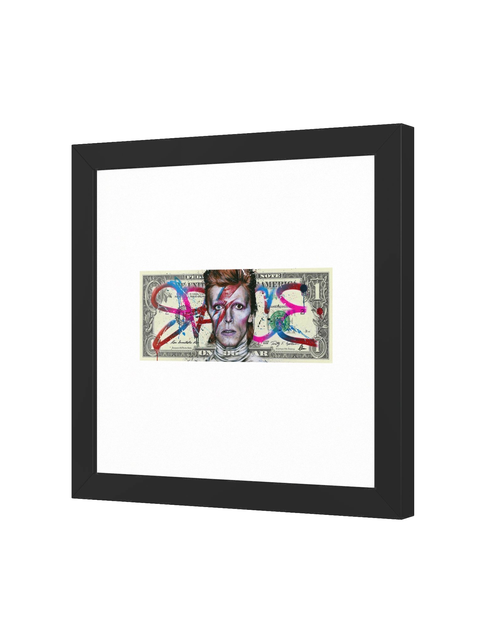 Space man framed print product image (2)