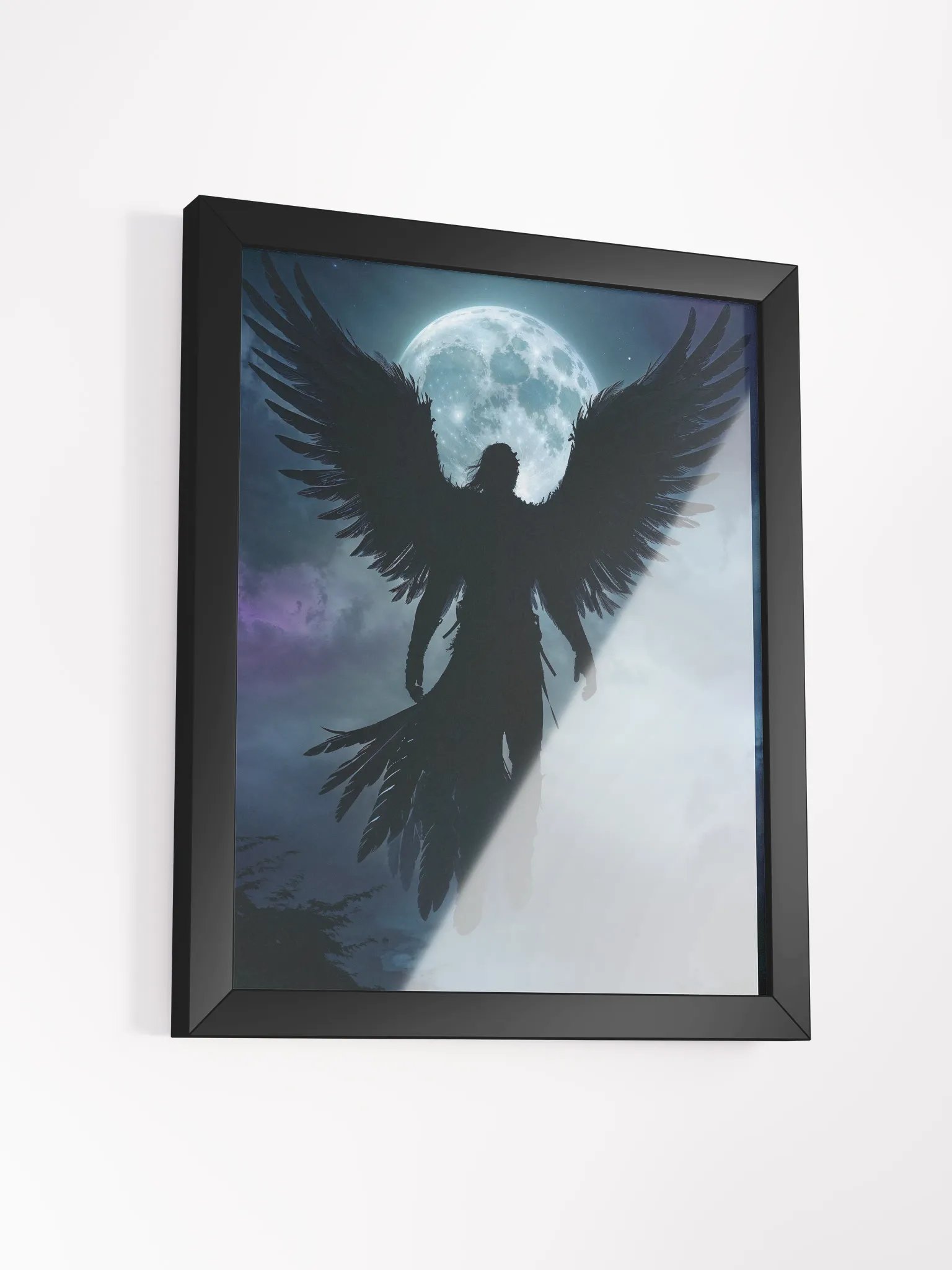 Lunar Descent Framed Print product image (17)