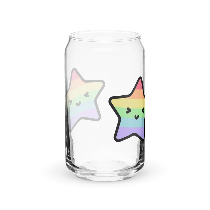 Can-shaped Lucy Pride glass product image (6)