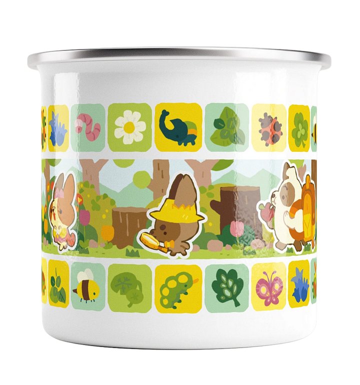 Bug Hunt Enamel Mug product image (1)
