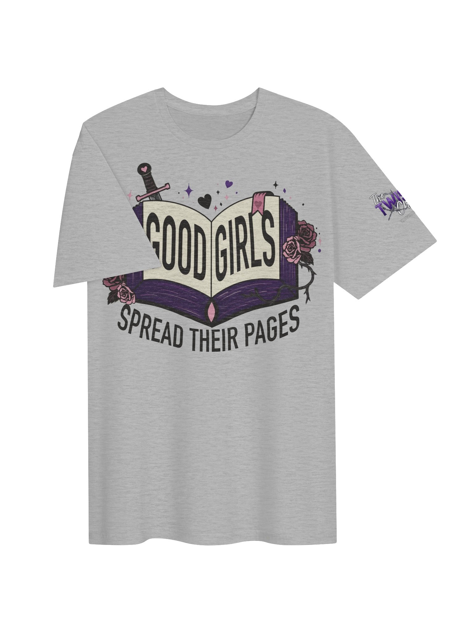 Good Girls Spread Their Pages (Unisex Soft Tee) product image (53)