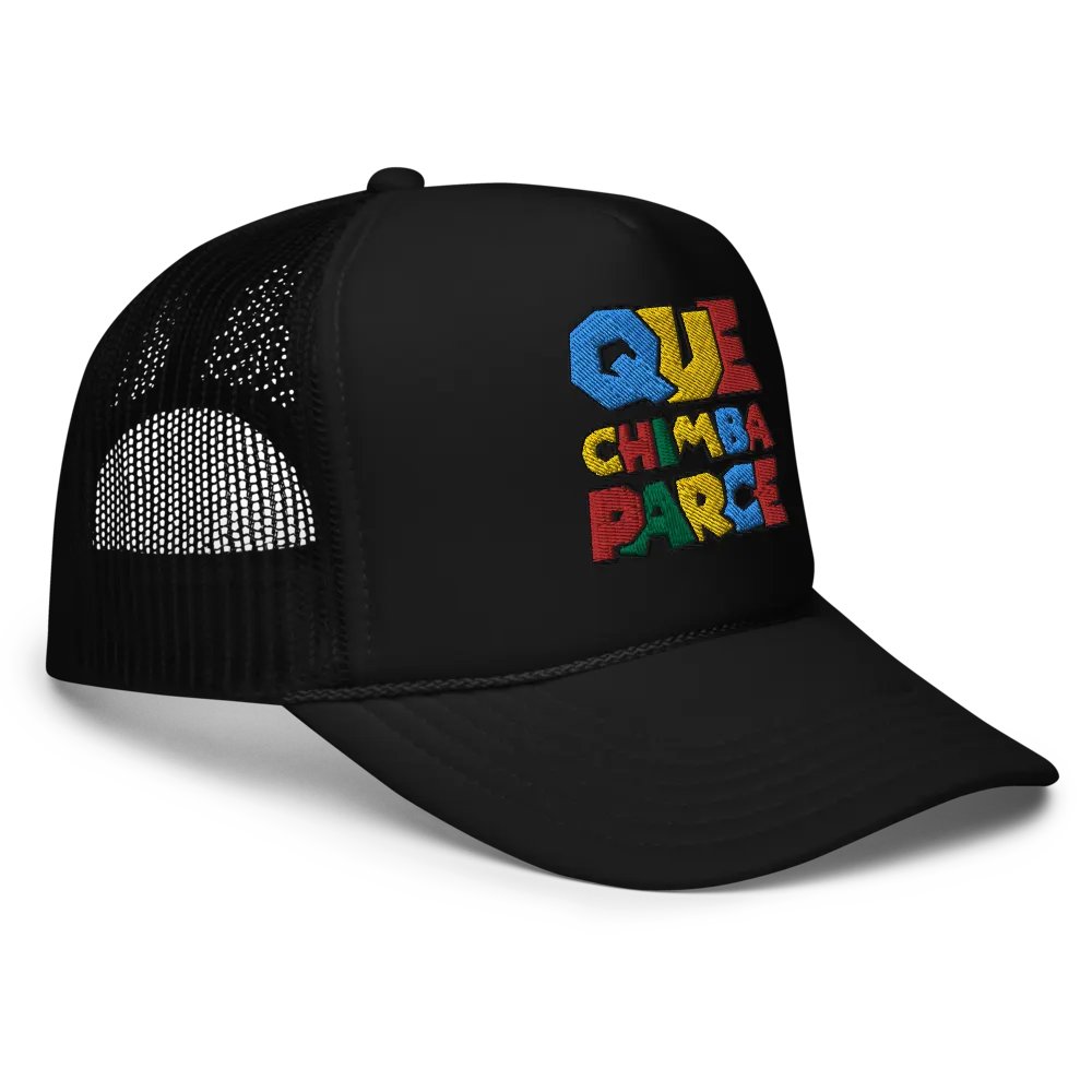 Foam Trucker Hat Que Chimba Parce product image (3)