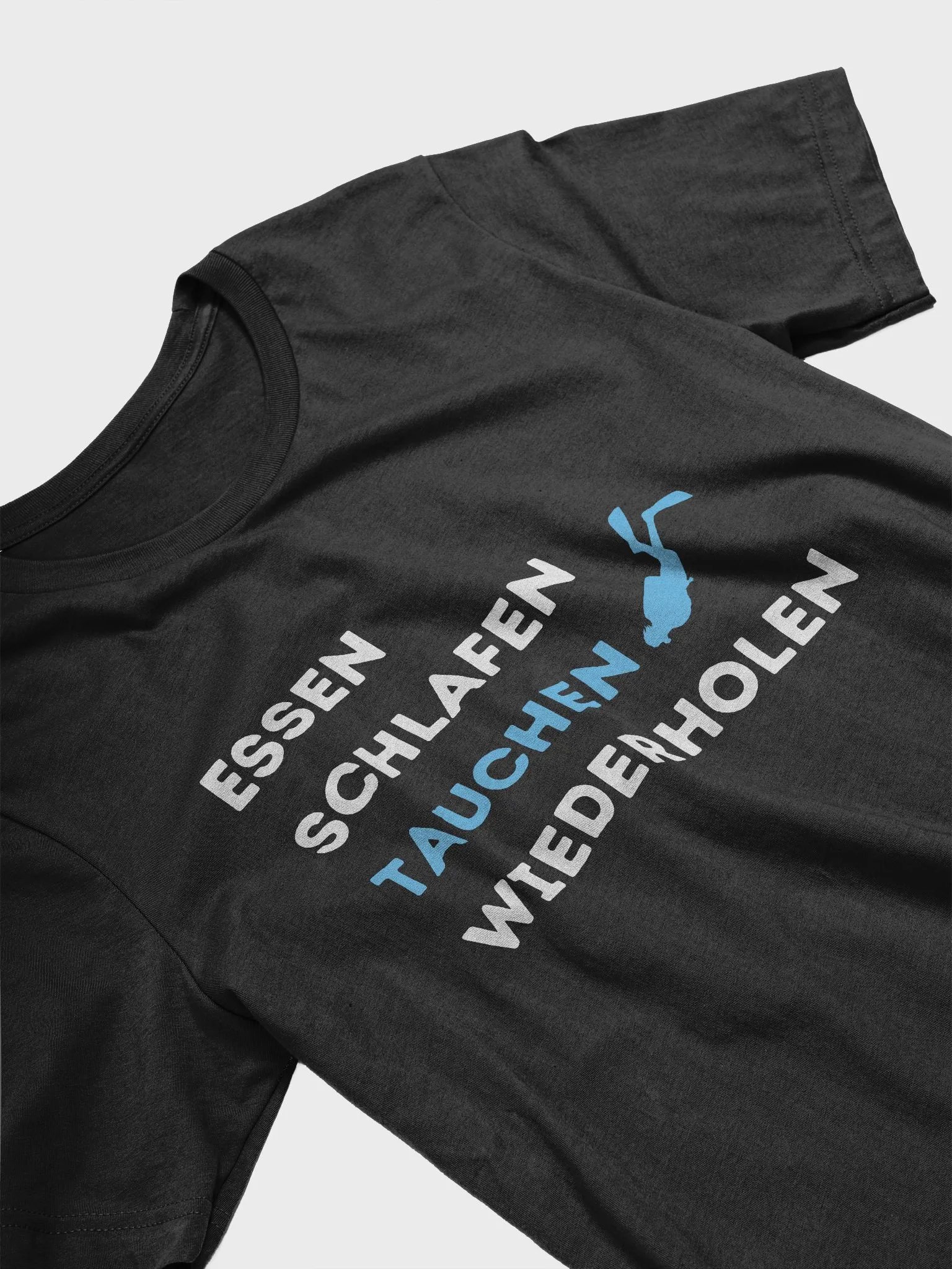 Essen Schlafen Tauchen Wiederholen T-Shirt product image (4)