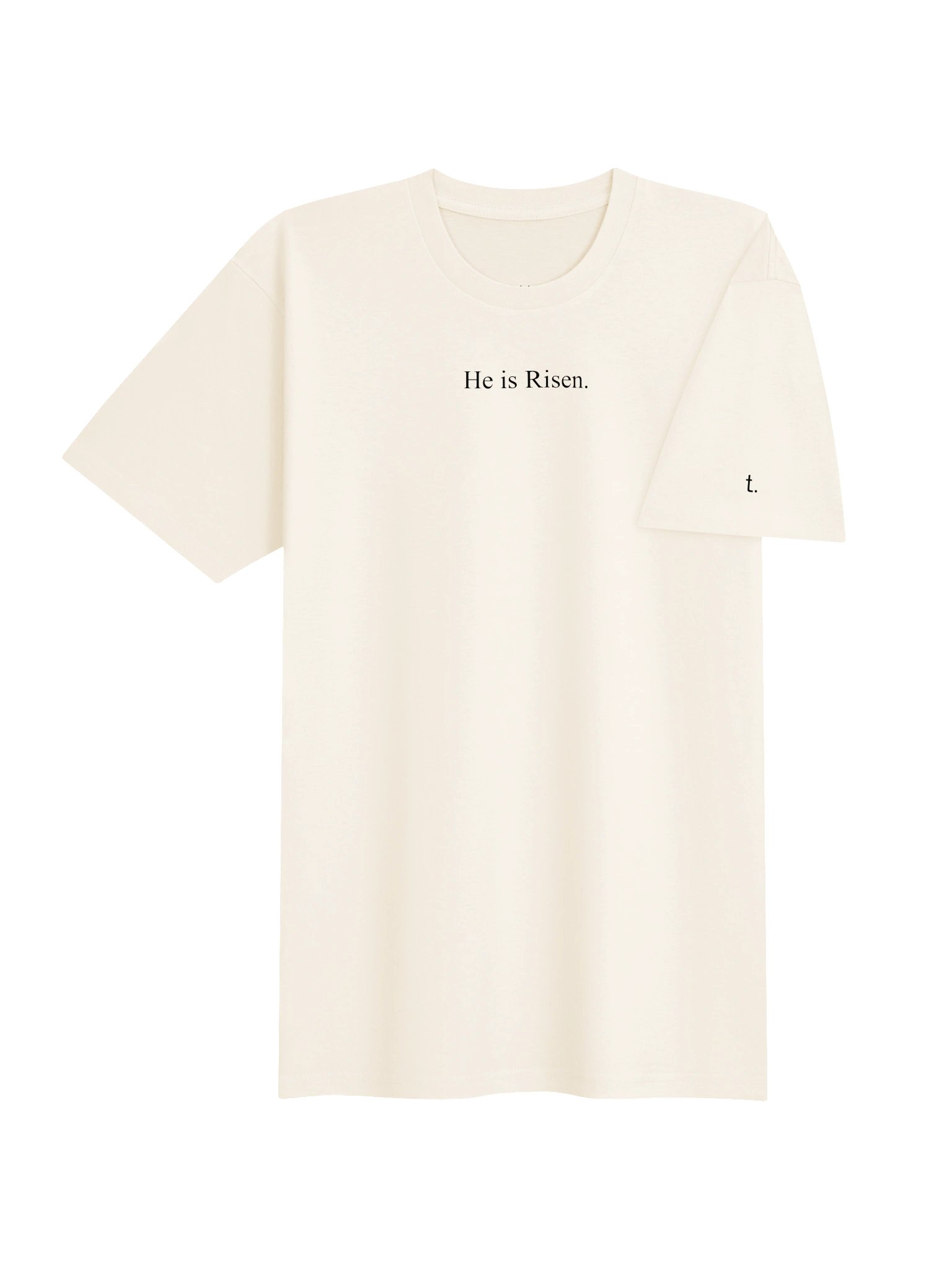 T-Shirt He is Risen - Black product image (5)