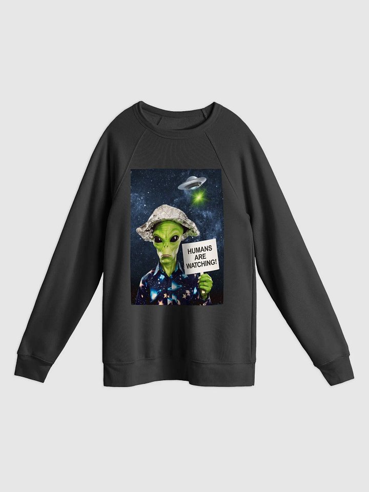 Alien Watcher Unisex Fleece Sweatshirt Bella+Canvas (Adult Unisex) product image (1)