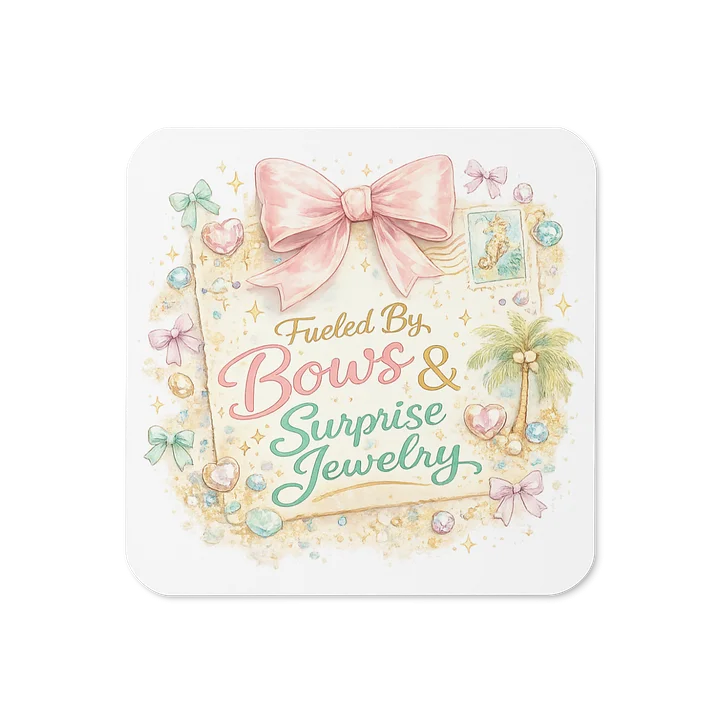 Crowned in Saltwater & Sparkle Coaster product image (1)