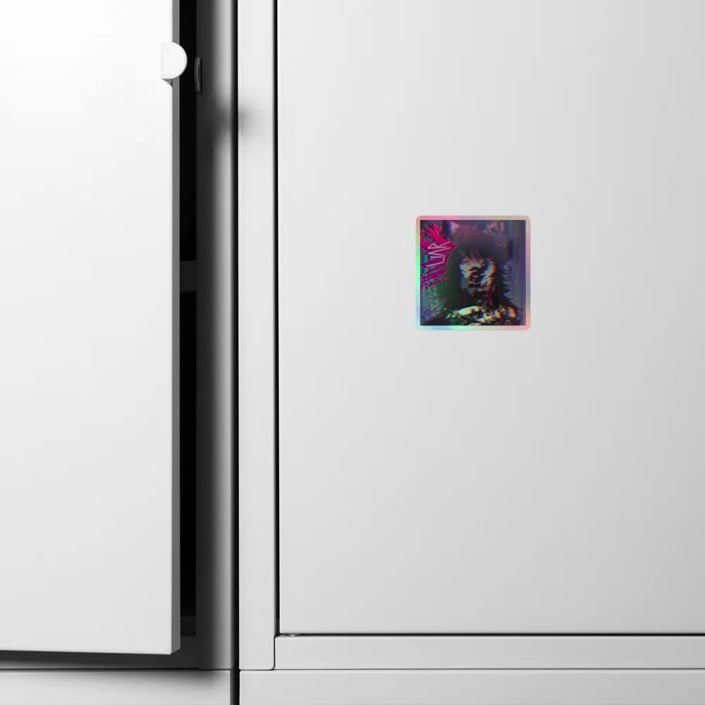 L I Ʌ R HOLO STICKER product image (6)