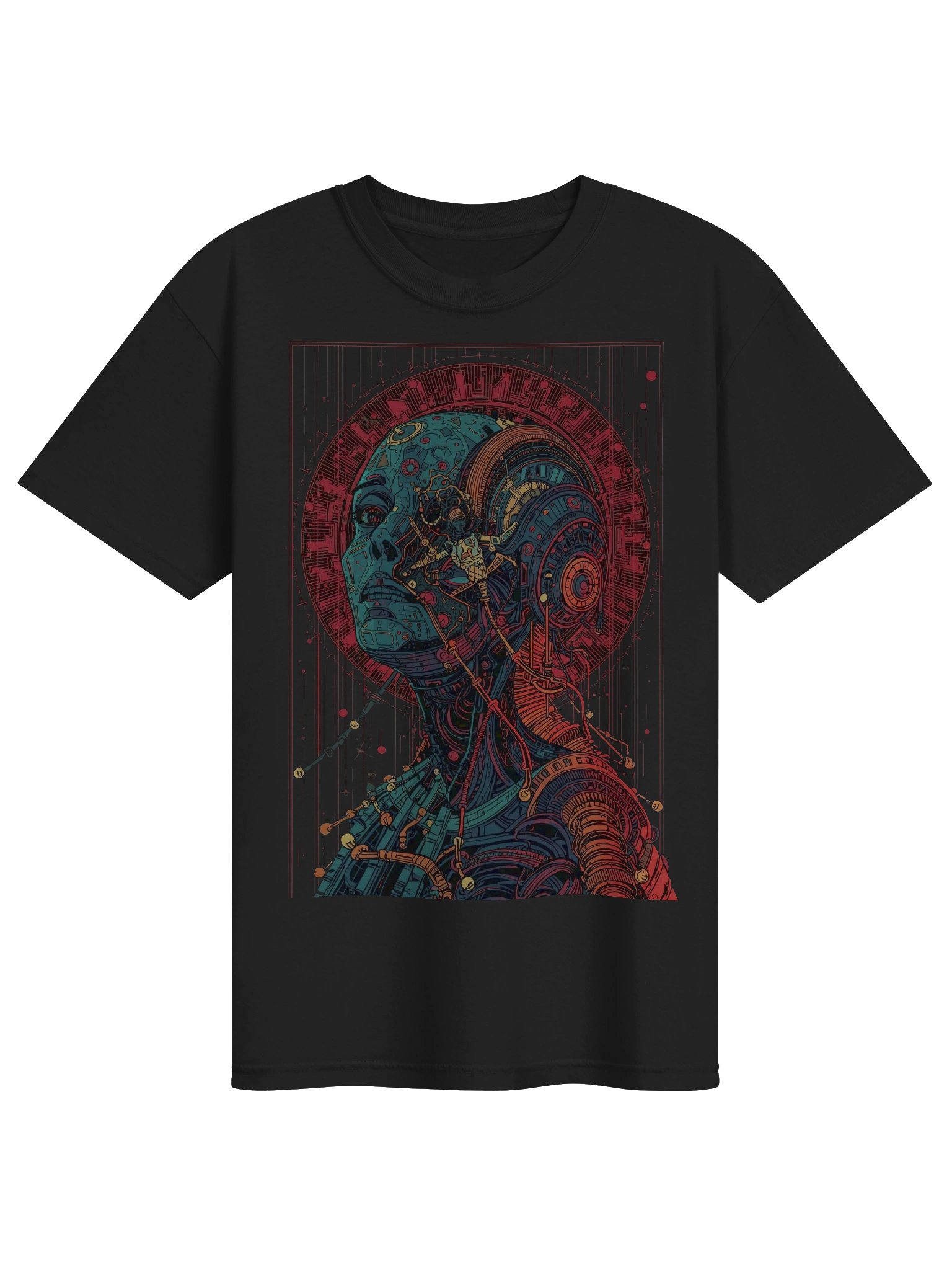 Haloed Cyborg Heavyweight T-Shirt product image (1)