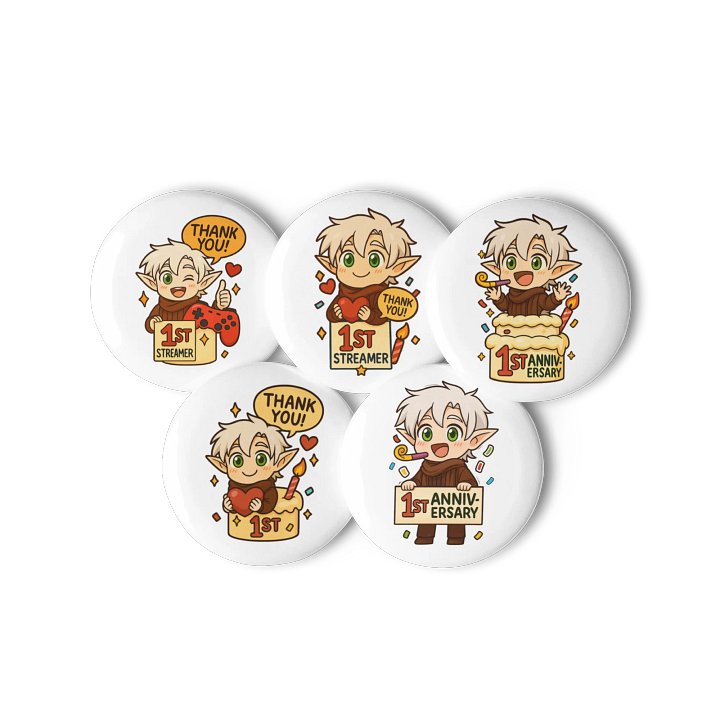 Time Limited! 1st Anniversary Badges product image (3)