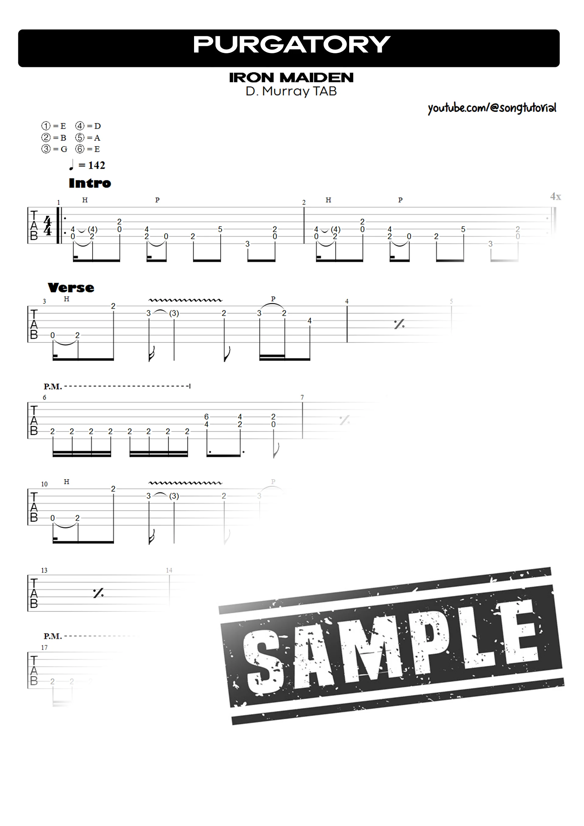 Killers | Complete Album PDF Tabs | Guitar Pro | Iron Maiden product image (2)