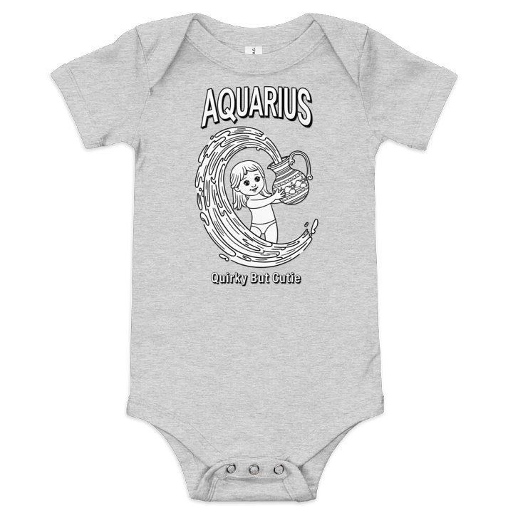 Aquarius Wave Baby Onesie product image (4)