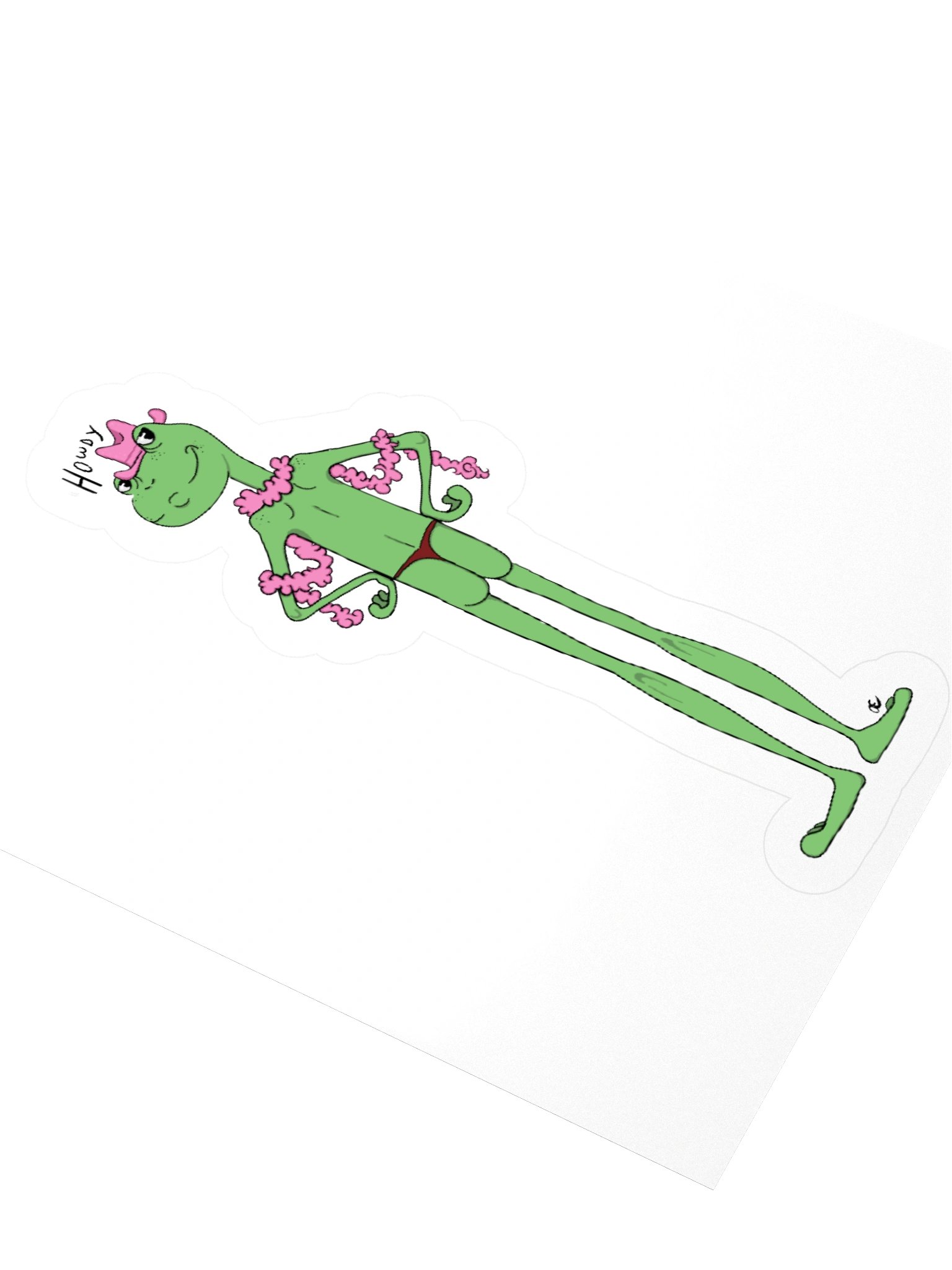 "Howdy" Sticker product image (9)