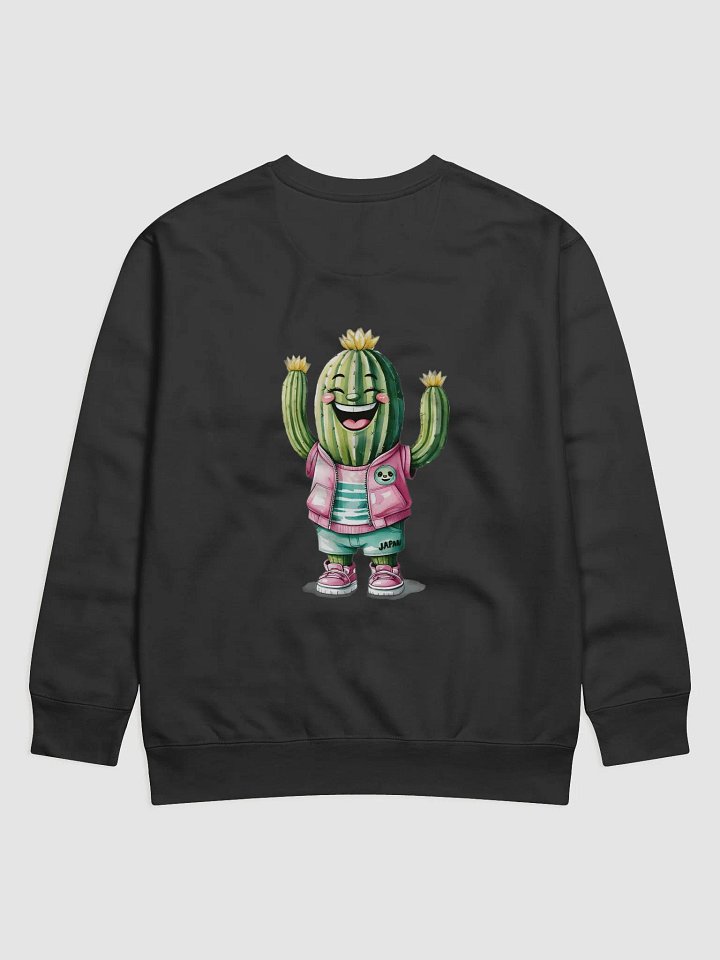 Spiky Cactus Cartoon Premium Sweatshirt product image (9)