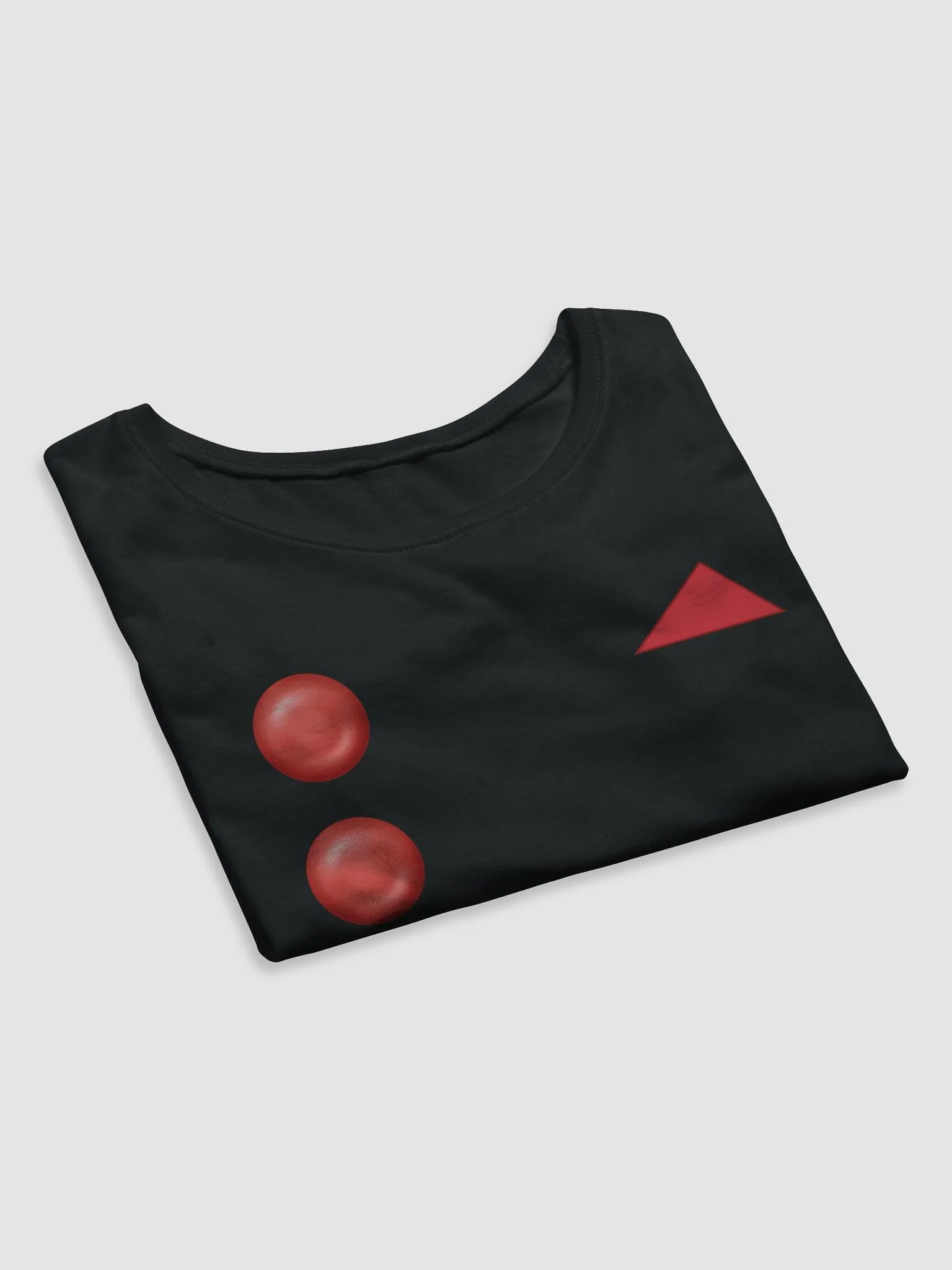 Red Button and Hankie Crop Tee product image (13)