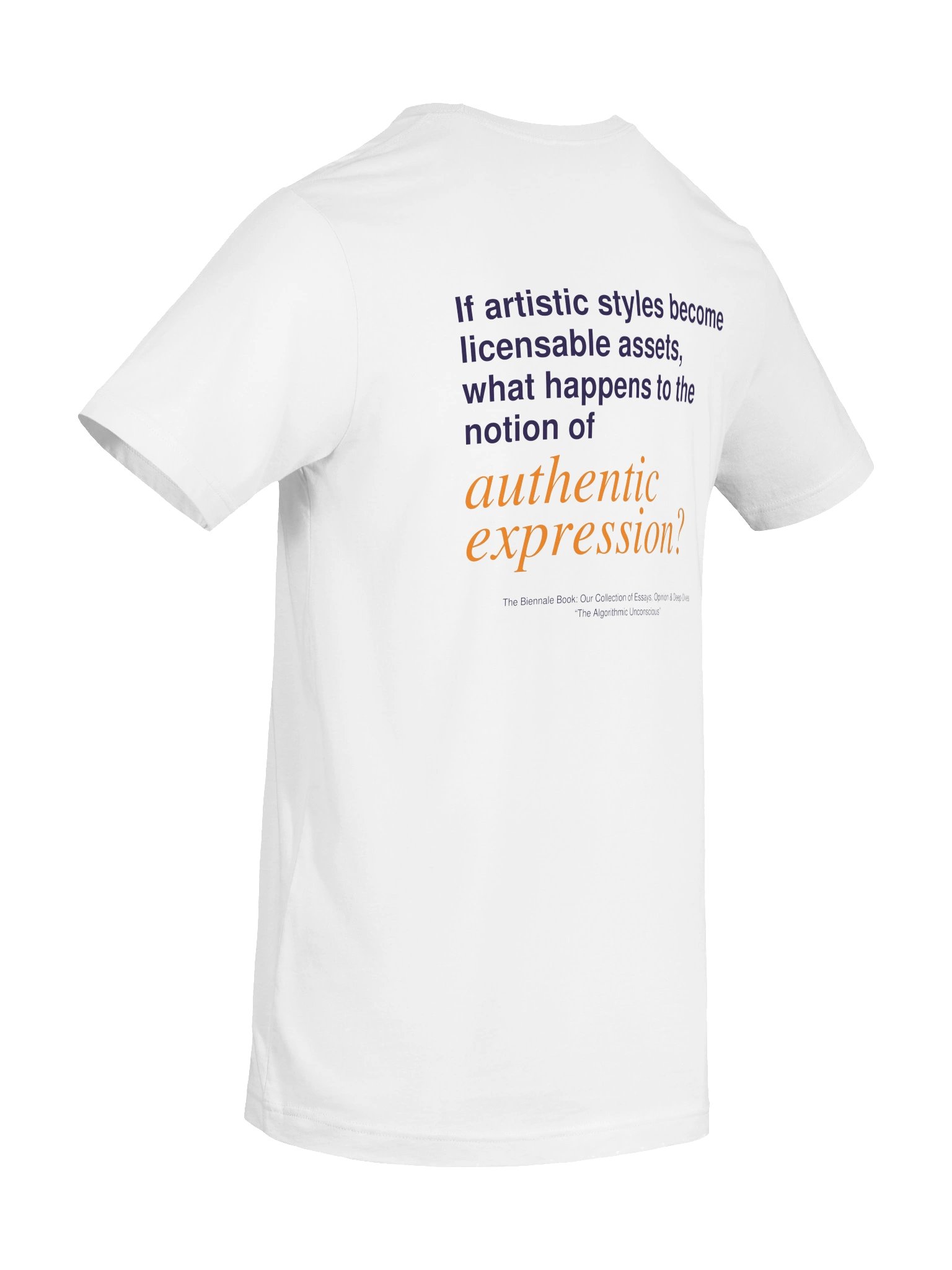 Biennale Book Authentic Expression Unisex Supersoft Tee product image (8)