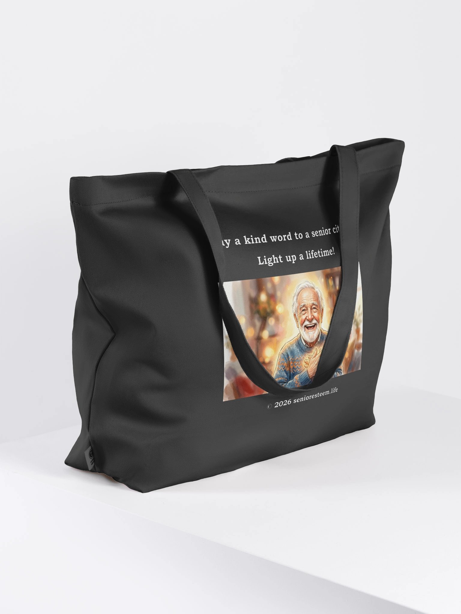 Say a Kind Word Cotton Tote product image (4)