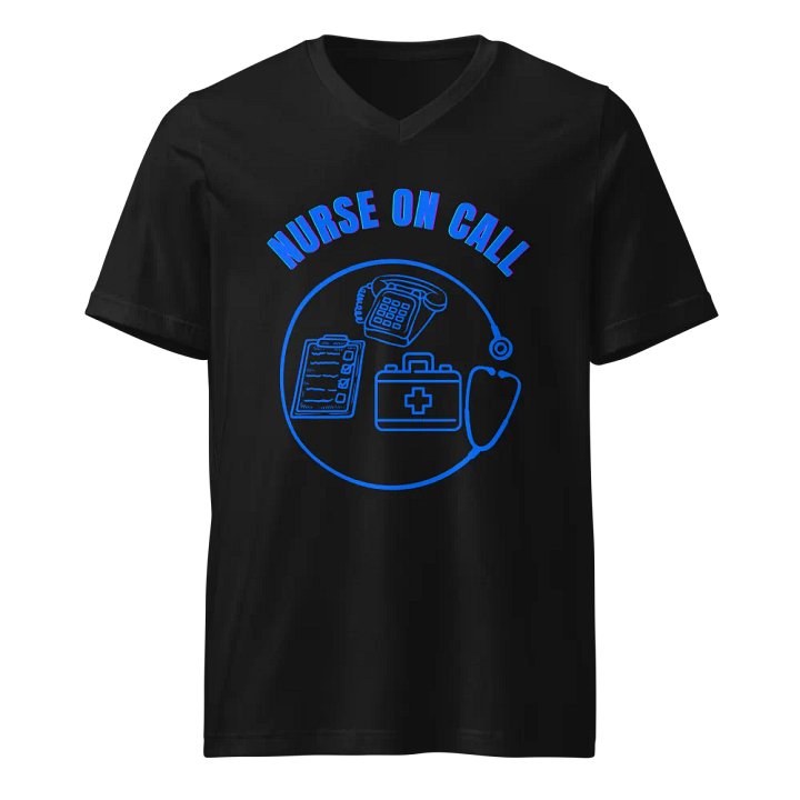 Nurse On Call Medical V-Neck Tee product image (1)