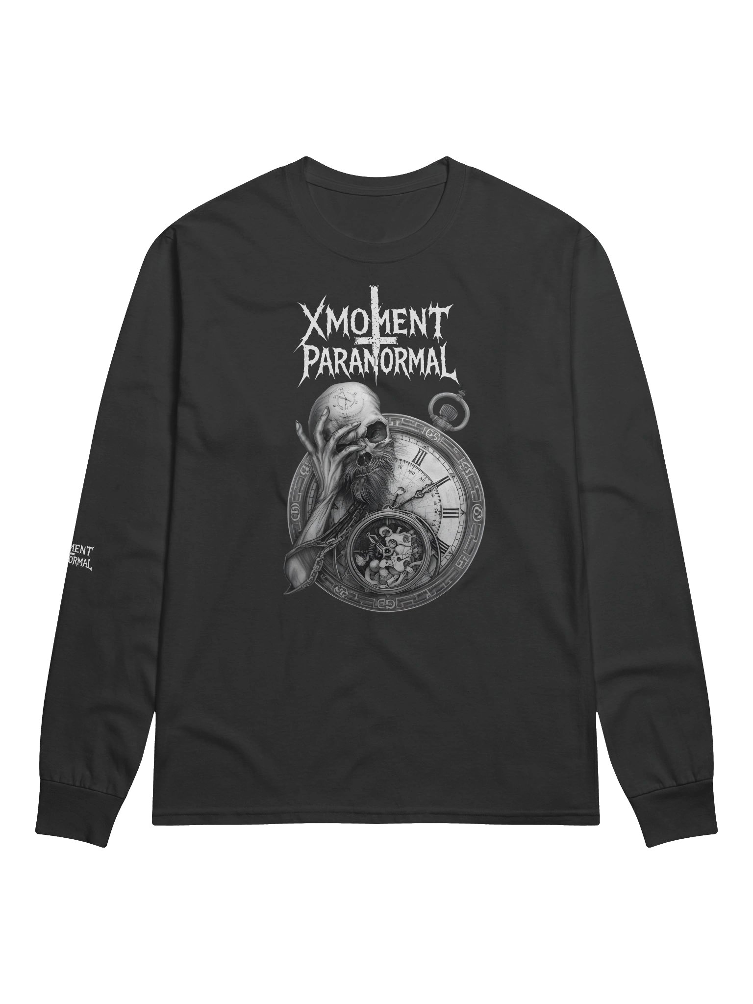 Paranormal Distressed Cross Long Sleeve product image (1)