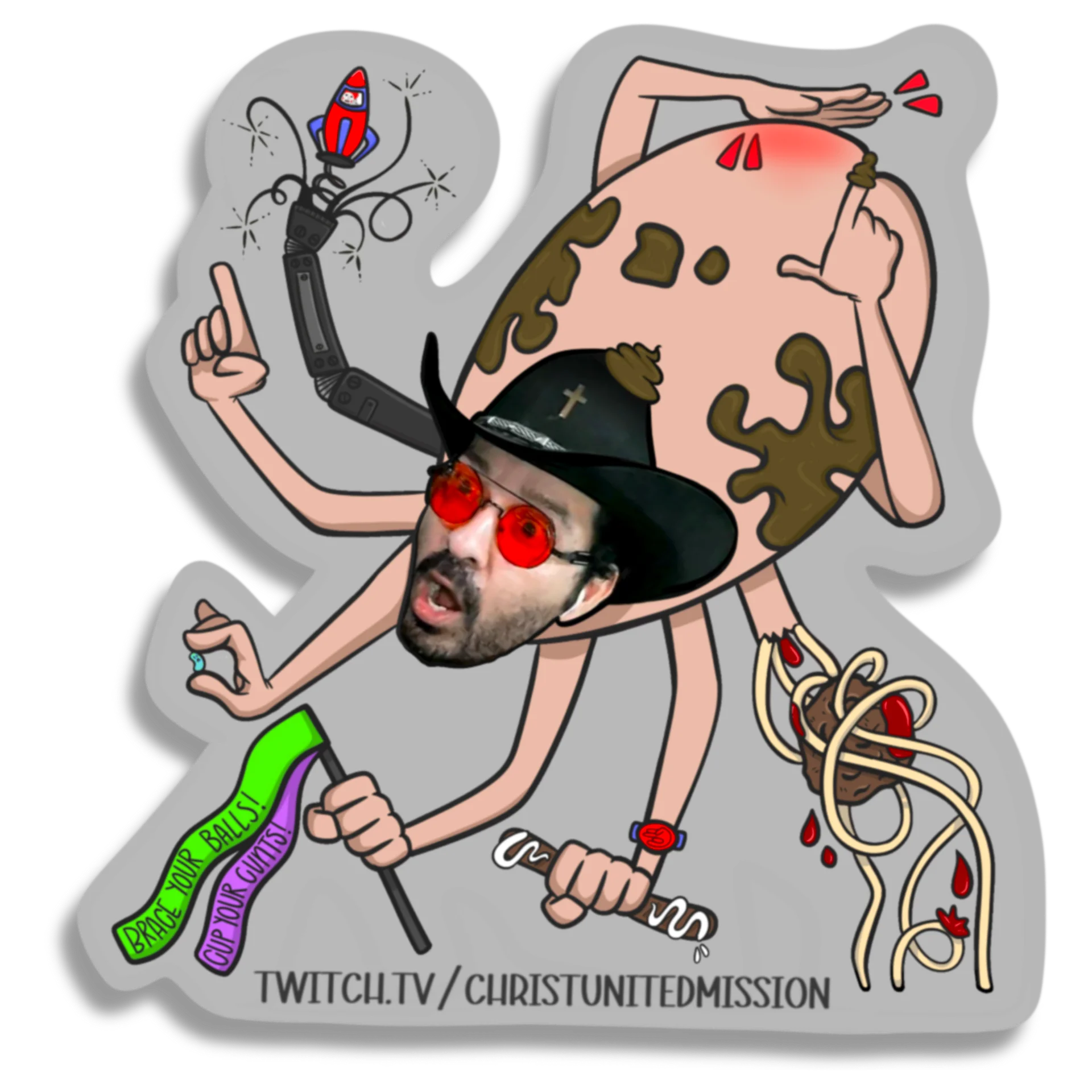 Phoctopus Sticker product image (1)
