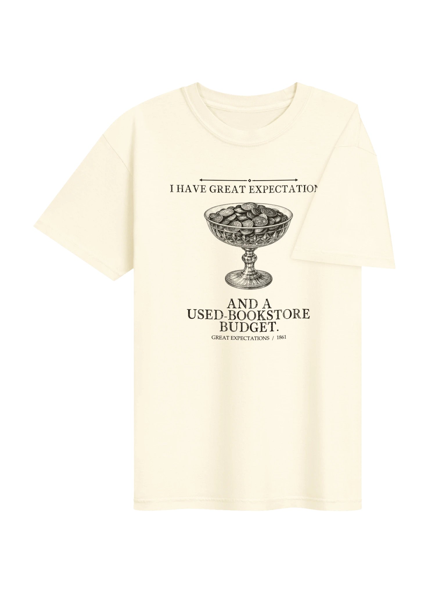 Have Great Expectations Used Bookstore Budget -- Great Expectations Tee (Light) product image (13)