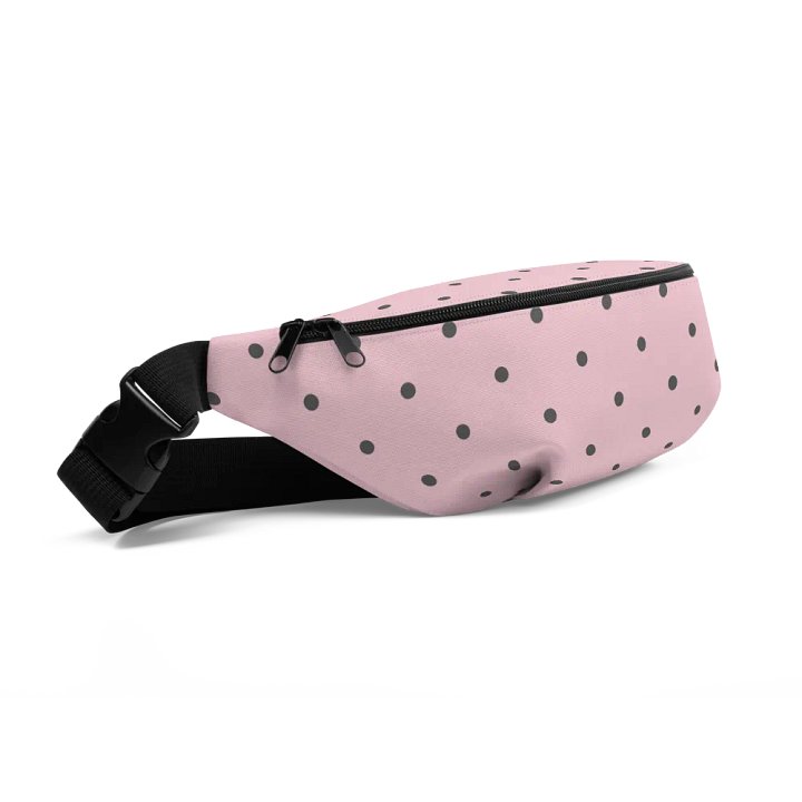 Pink with Grey Dots Fanny Pack product image (2)