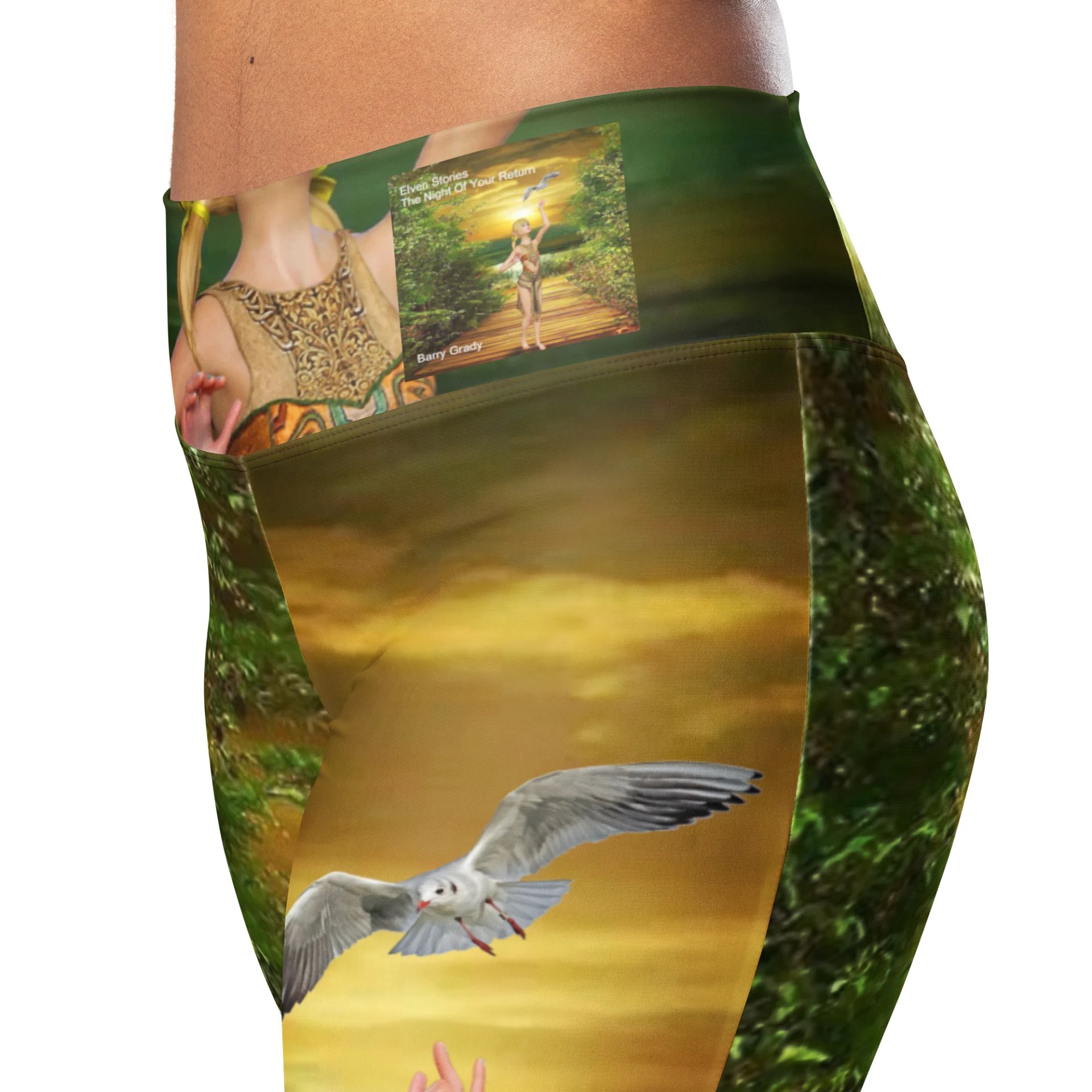 'Elven Stories - The Night of Your Return' Flare Leggings product image (4)