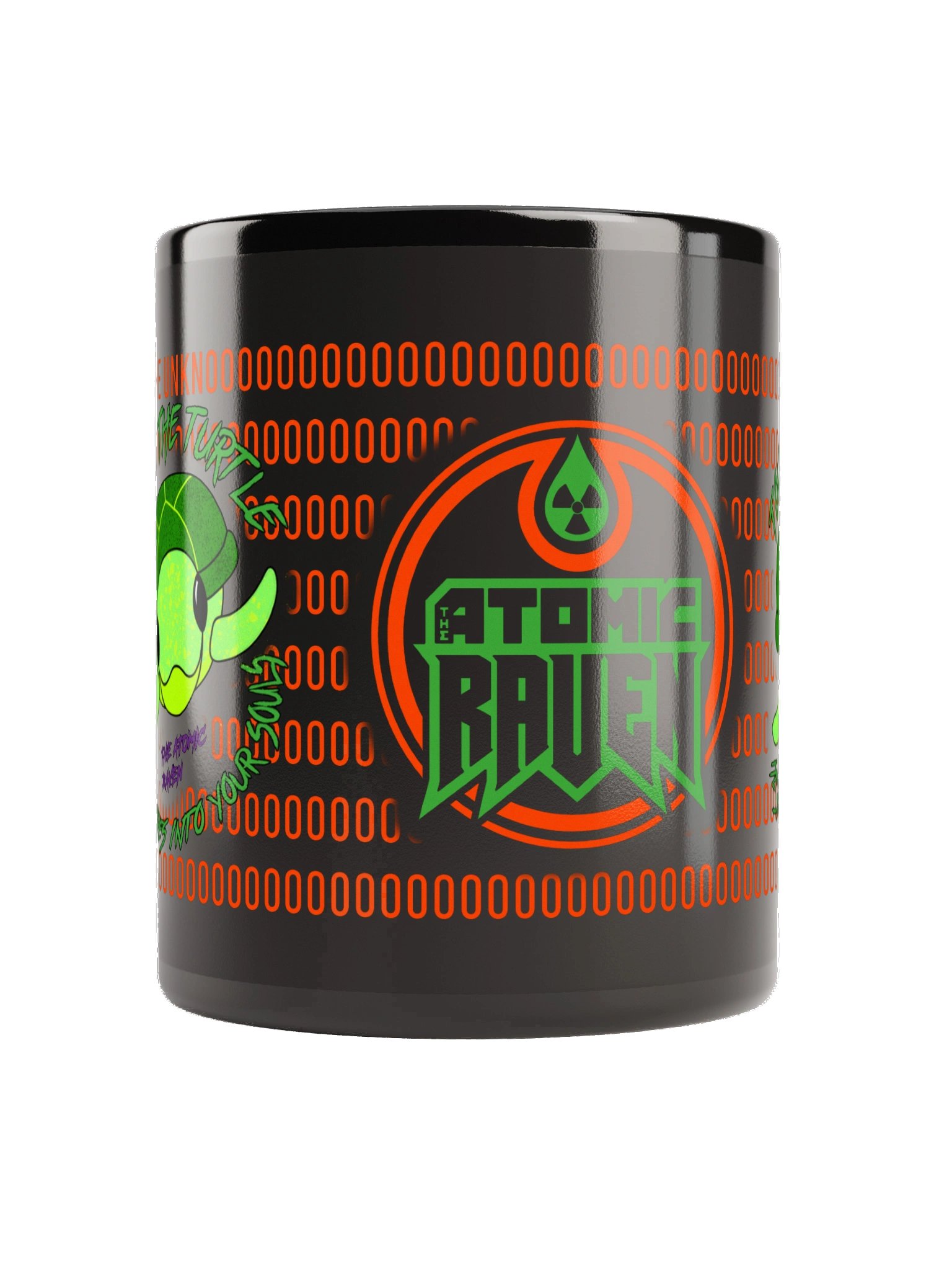 Tony The Turtle Black Mug product image (2)