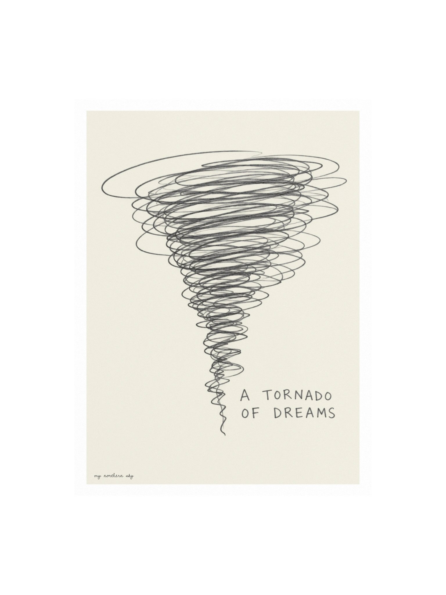 A Tornado of Dreams (12 x 16in) product image (1)