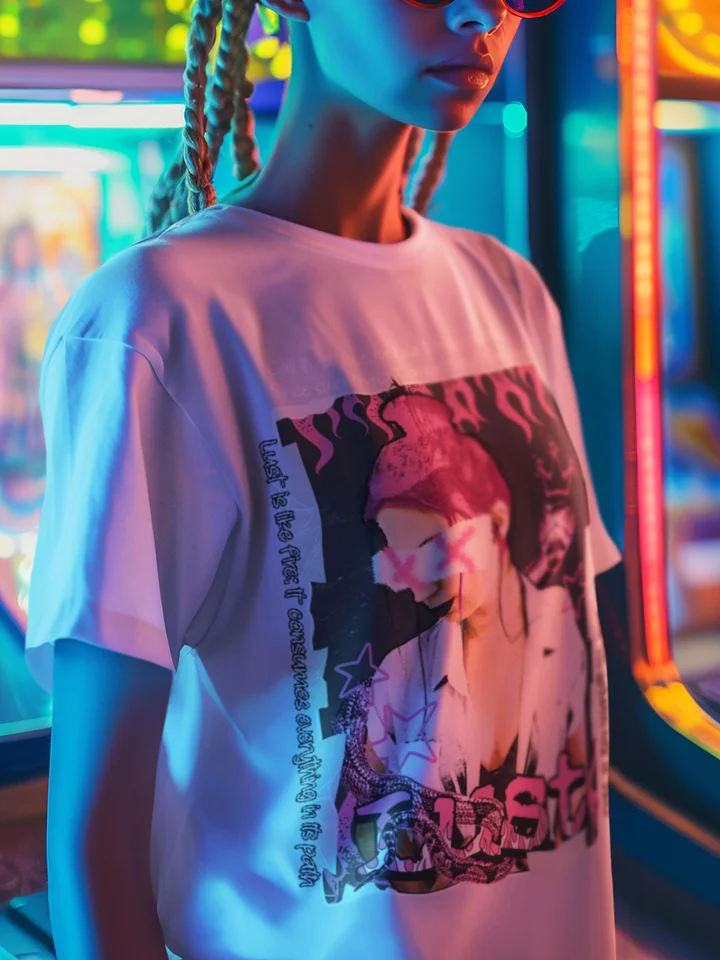 Tempted by Lust Graphic Tee (pink) product image (1)