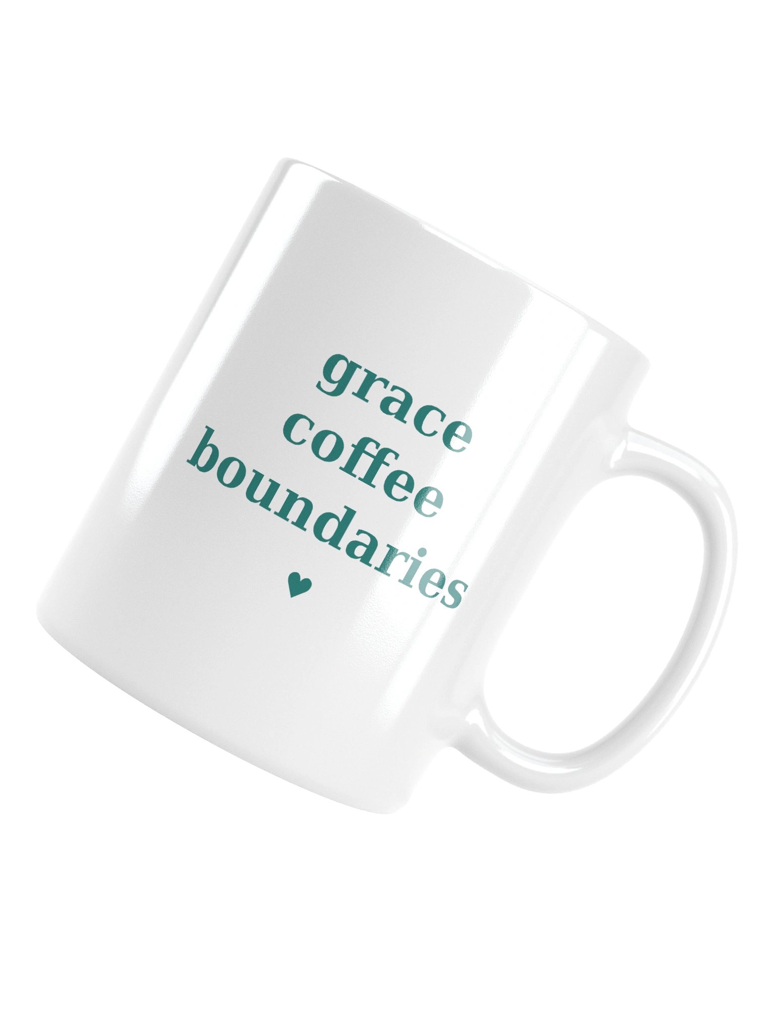 Grace Coffee Boundaries Mug | Funny Faith Inspired Coffee Cup | Second Act Gift for Women product image (7)