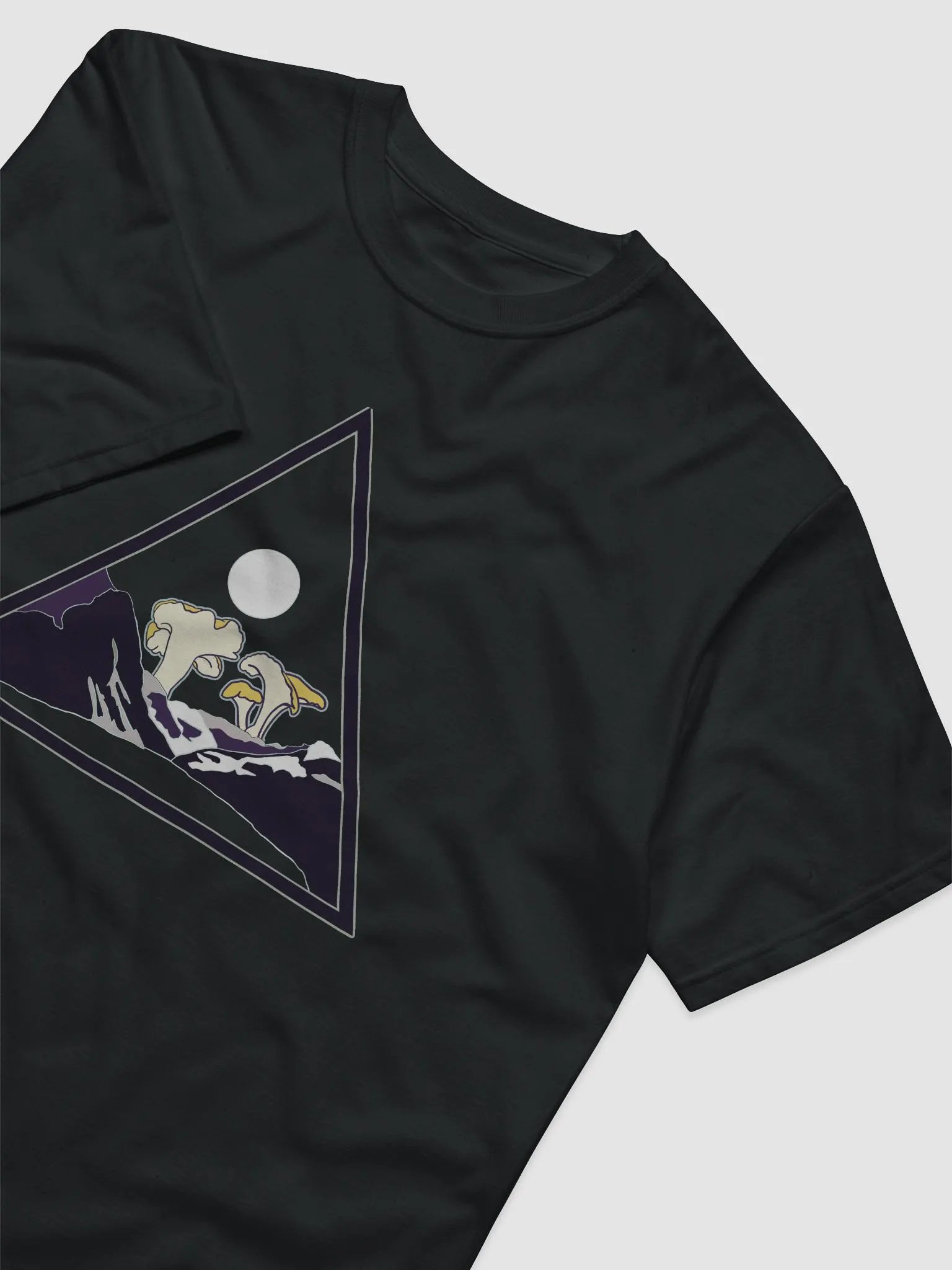 Eco-Friendly Midnight Mushrooms Tshirt product image (4)