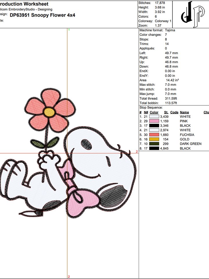 SNOOPY FLOWER product image (2)