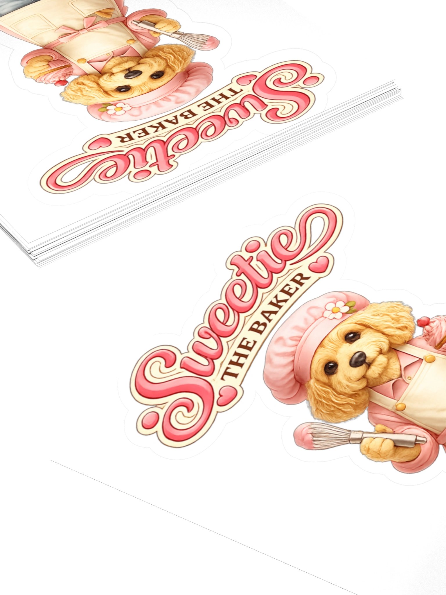 Sweetie The Baker Kiss Cut Sticker product image (4)