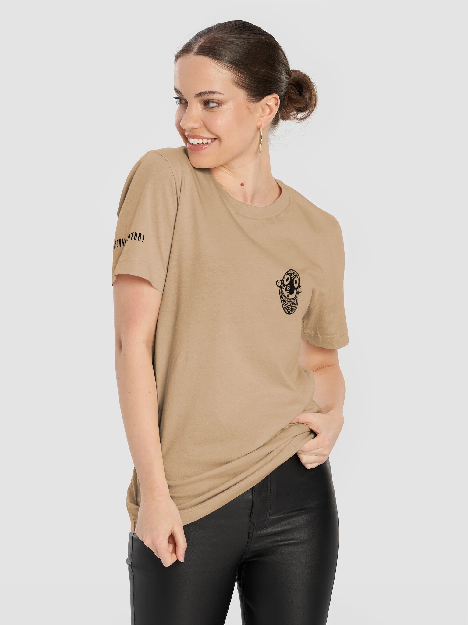 jagannatha tee - black artwork product image (11)