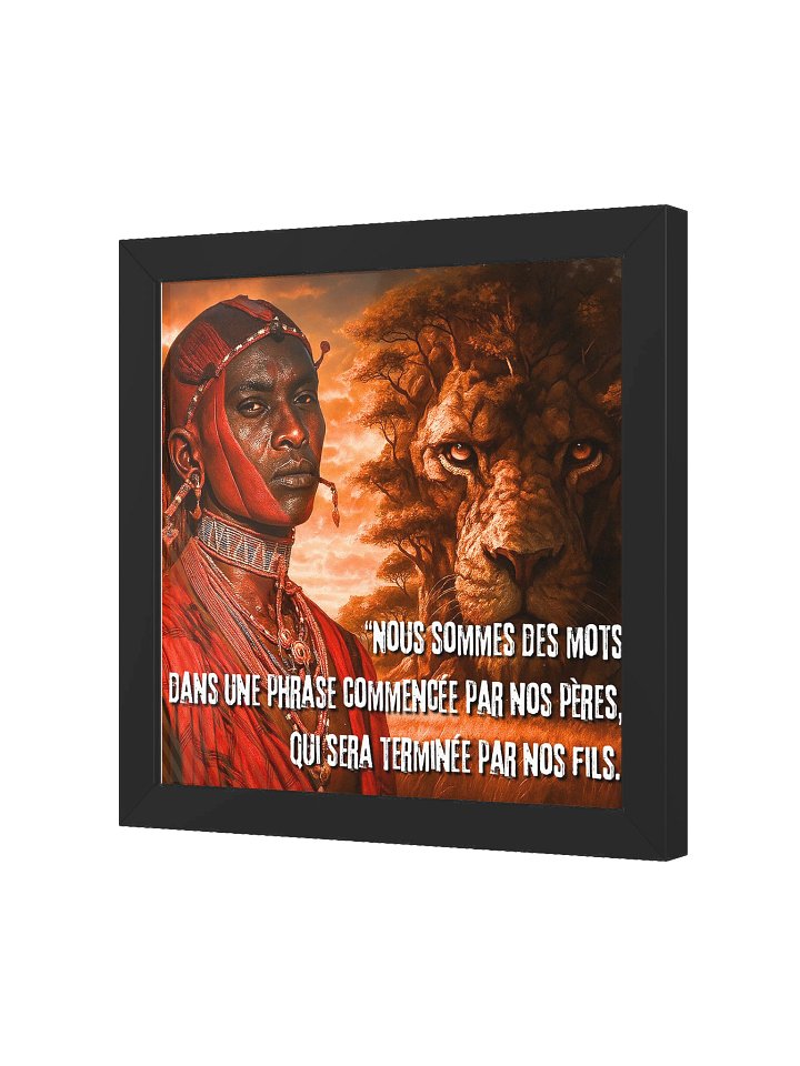 Massai spirit - Tableau product image (2)