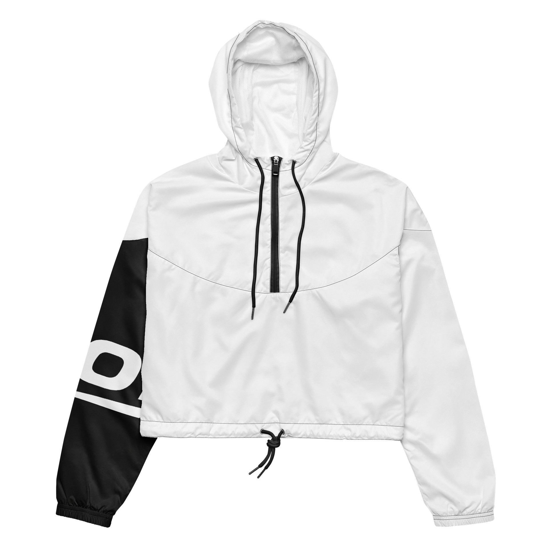 All-Over Print Women's Cropped Windbreaker BL product image (3)
