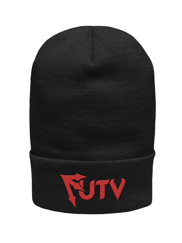 FUTV Red & Black Beanie product image (1)
