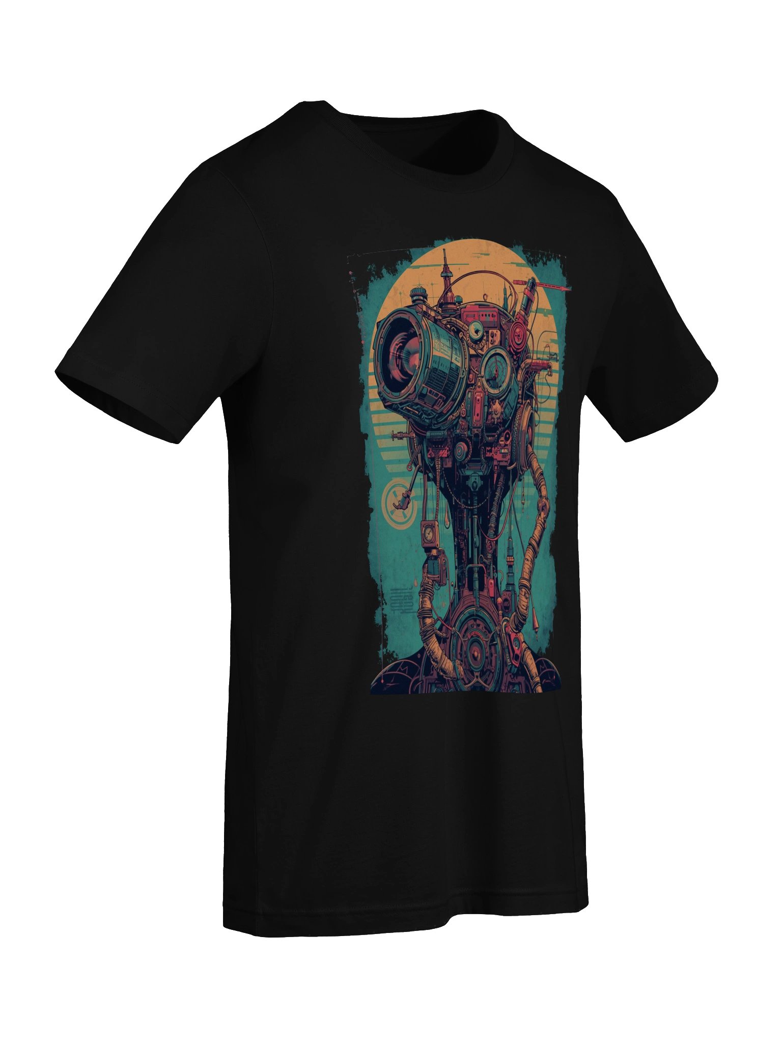 Retro Mech Orbit Lightweight T-Shirt product image (2)