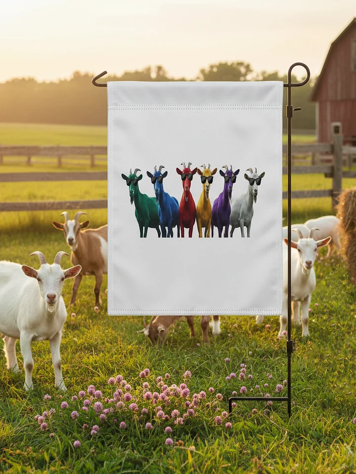Cool Goat Squad Farm flag product image (1)