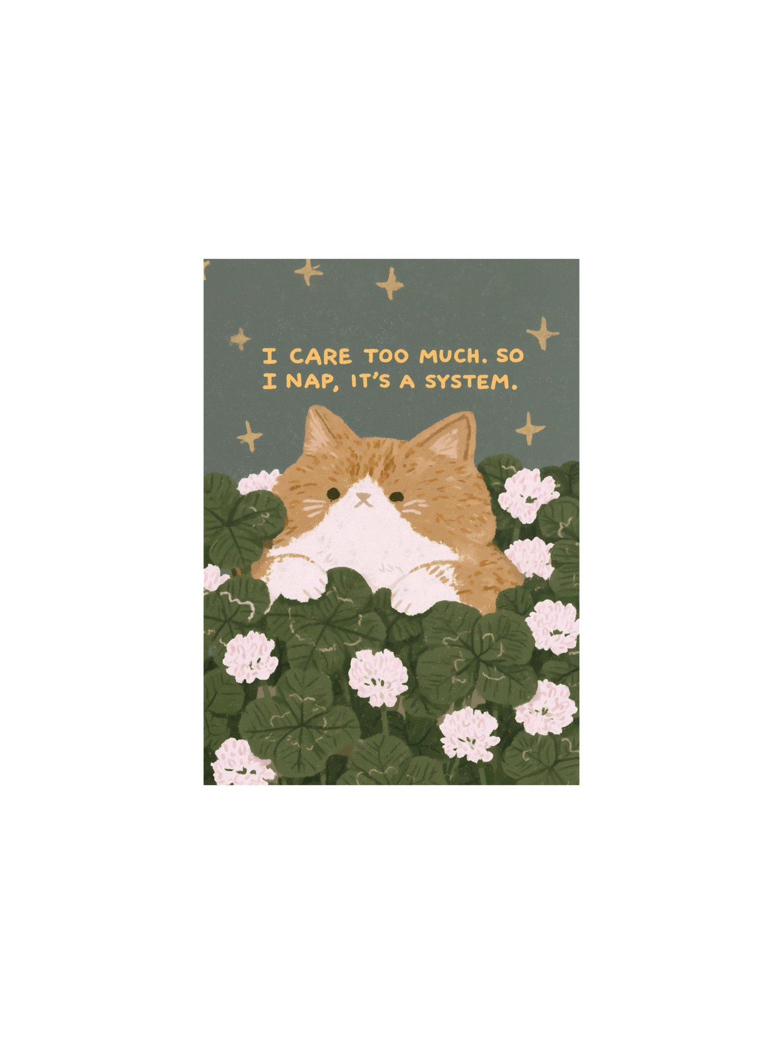 I Care Too Much Cat Nap Poster product image (3)
