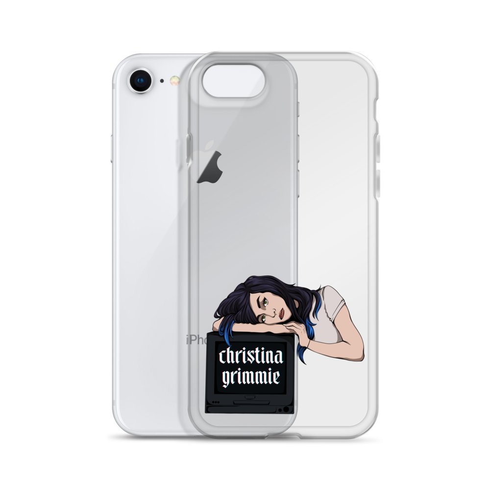 Grimmie TV Clear iPhone Case product image (1)