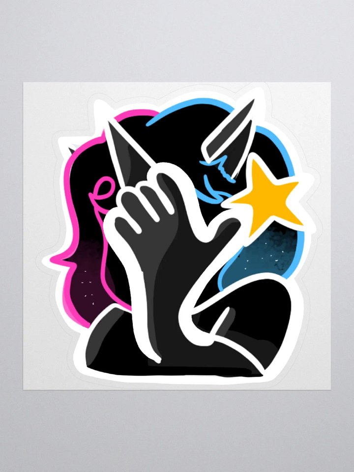 Facepalm Kiss Cut Sticker product image (3)
